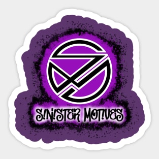 Sinister Motives logo Sticker